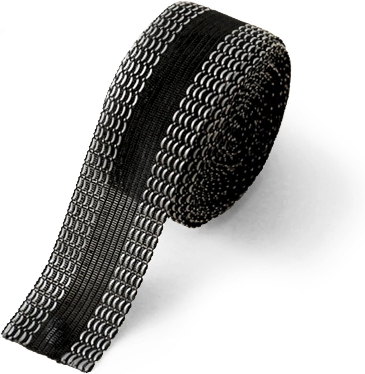 Iron-on tape - easily shorten trousers yourself - Black - hem tape - for shortening - Trouser shortening aid - Iron-on - 10 meters - 2.5 cm wide - Polyester - Image 1