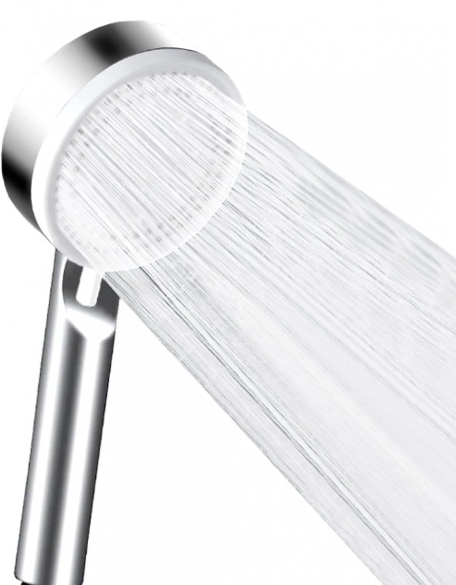 Shower head - 5 jet types - Wellness - 5 spray modes - silver - Better skin - Hand shower - Antibacterial - Anti-limescale protection - Anti-rust - Image 1