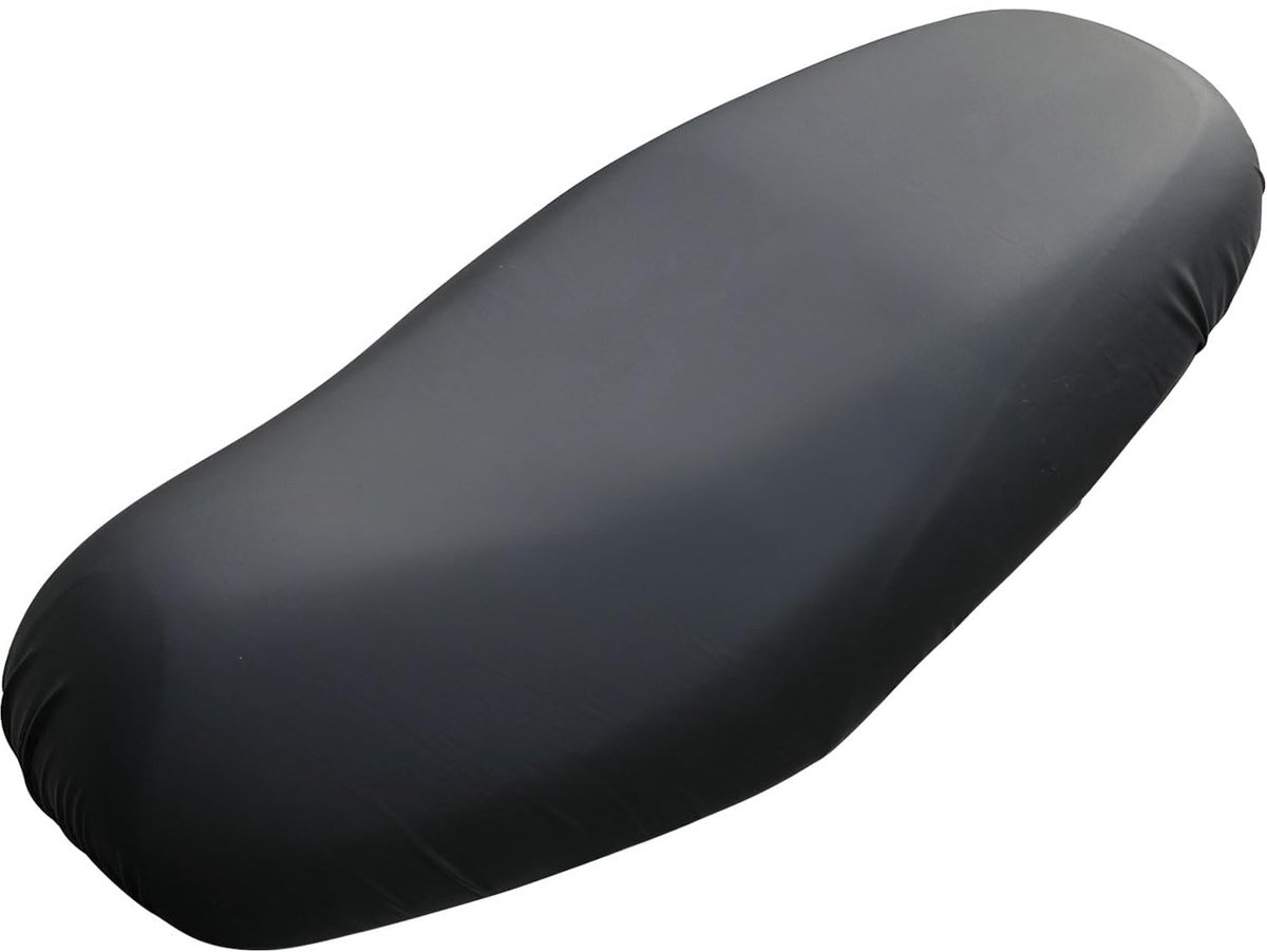 Seat cover for electric vehicles and motorcycles - Waterproof - Scratch-resistant - PU - 60*80 cm - Black - Image 1