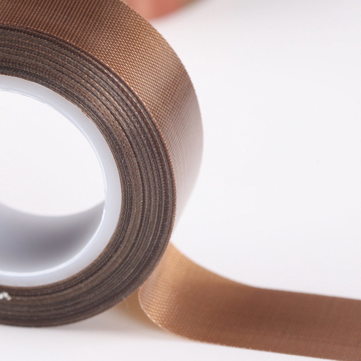 Heat Resistant Tape - Brown - Reliable Bond - Galvanized Silicone Insulating Tape - Teflon - 30mm*10m*0.18mm - Image 1