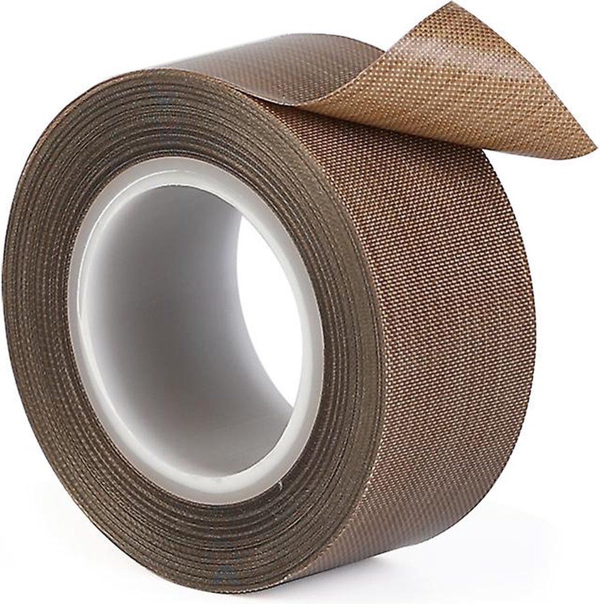 Heat Resistant Tape - Brown - Reliable Bond - Galvanized Silicone Insulating Tape - Teflon - 30mm*10m*0.18mm - Image 2