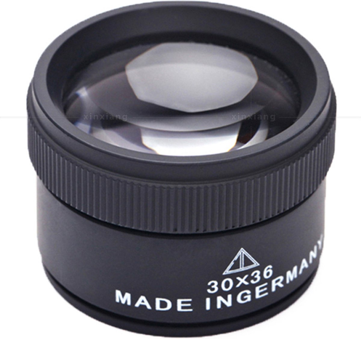 Jeweler's Magnifier - Pocket Magnifier - Mini Magnifying Glass - Pocket Magnifier - 30x36 - Magnification 30 - Lens 36mm diameter - Black - Zinc Alloy - Image 1