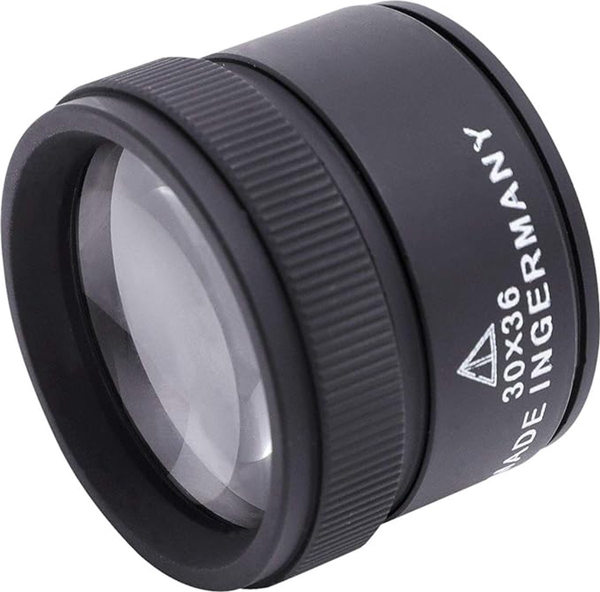 Jeweler's Magnifier - Pocket Magnifier - Mini Magnifying Glass - Pocket Magnifier - 30x36 - Magnification 30 - Lens 36mm diameter - Black - Zinc Alloy - Image 4