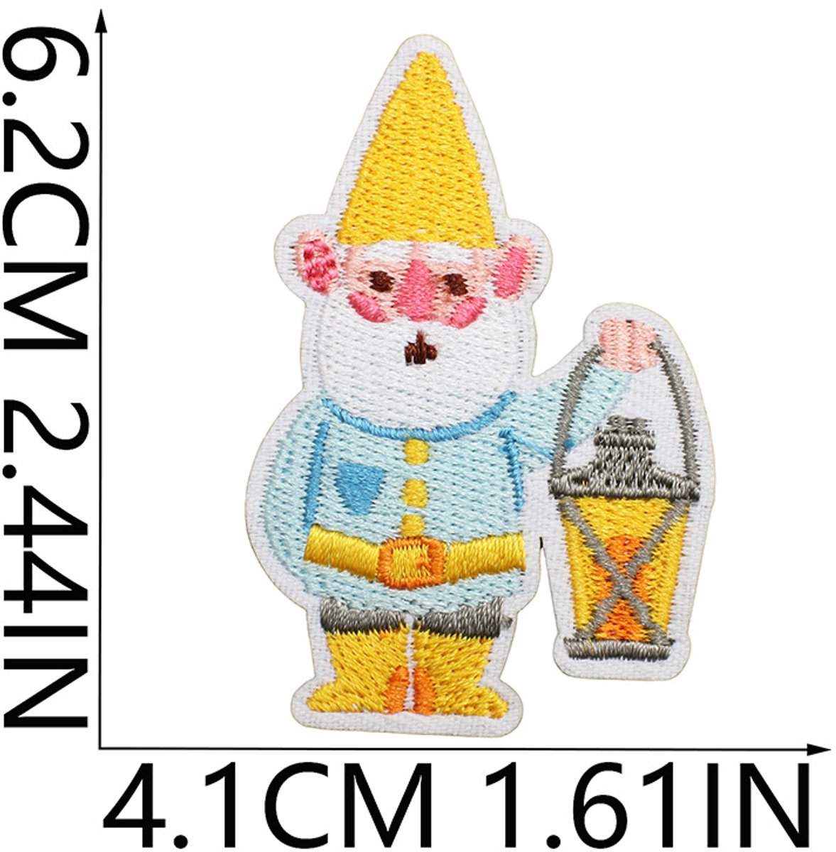32 Pieces Iron-On Patches - Iron-On Embroidered Patches - Embellishment For Clothing - Clothes Patches - DIY Accessories - Cute Sewing Appliques - Sew On Embroidered Applique Sewing Patches - For Jackets, Hats, Backpacks, Jeans-A - Image 4