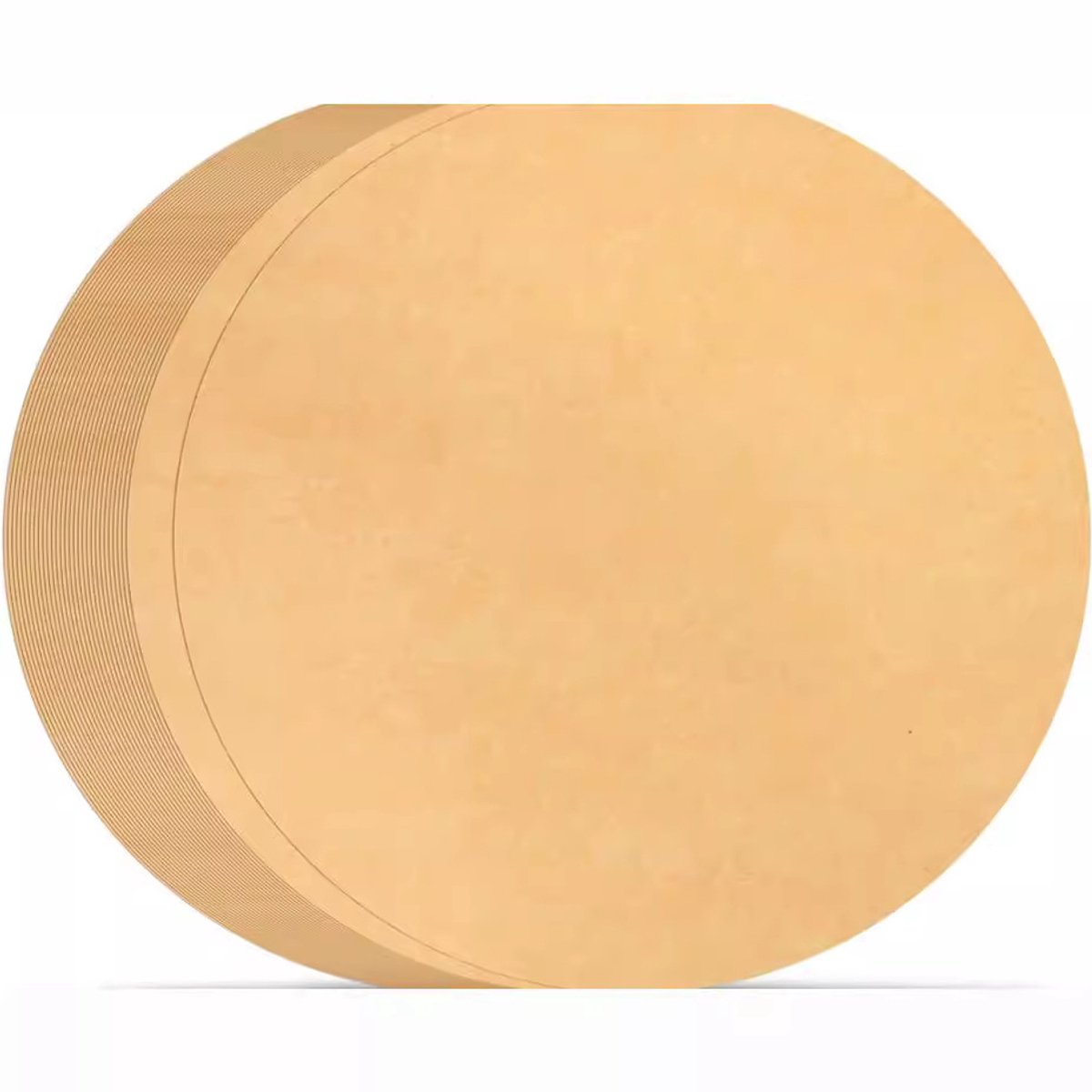 Baking paper - 100 pieces - 30 cm - Round - Parchment paper - for baking cookies, bread, meat, pizza, air fryer - Image 1