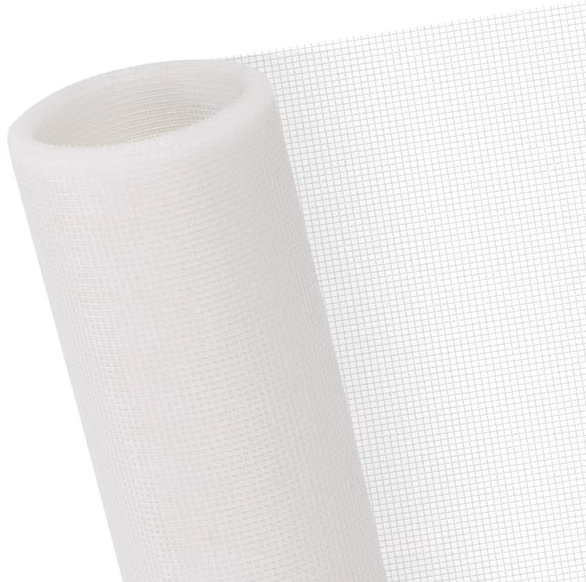 1 piece - Window screen 120 x 250 cm - White - Mesh - Universal Window Screen - Custom-made screen mesh - Make your own screen - Anti-mosquito - Insect screen - Door screen - Image 1