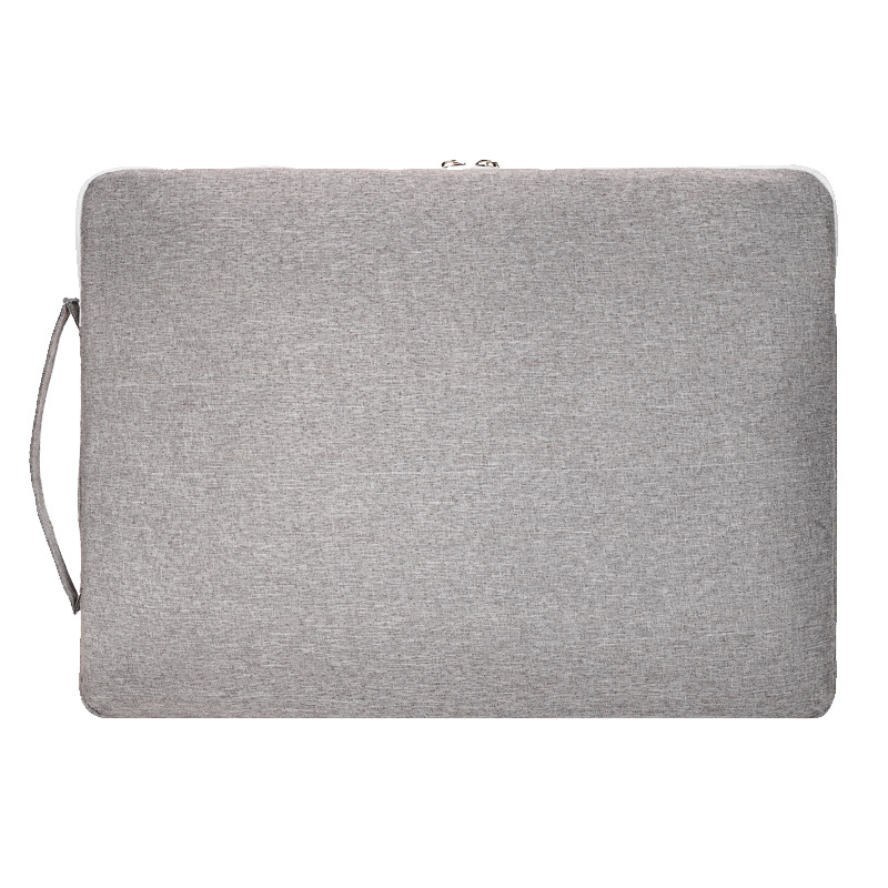 Laptop Case - Suitable for 13/14/15.6 inches - Zippered Laptop Case - Laptop Sleeve - Waterproof Oxford Cloth - Scratch and Wear Resistant, Easy to Carry - Gray - Image 8