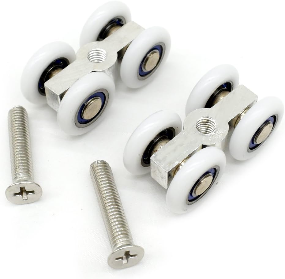 Set of 2 rollers for sliding glass doors - Image 1