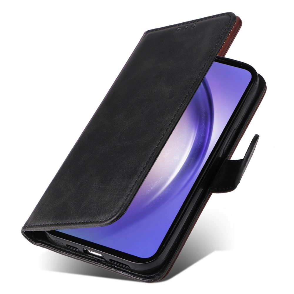 Compatible with Samsung A55 5G Wallet Case PU Leather Black with Card Slots Samsung - Image 6