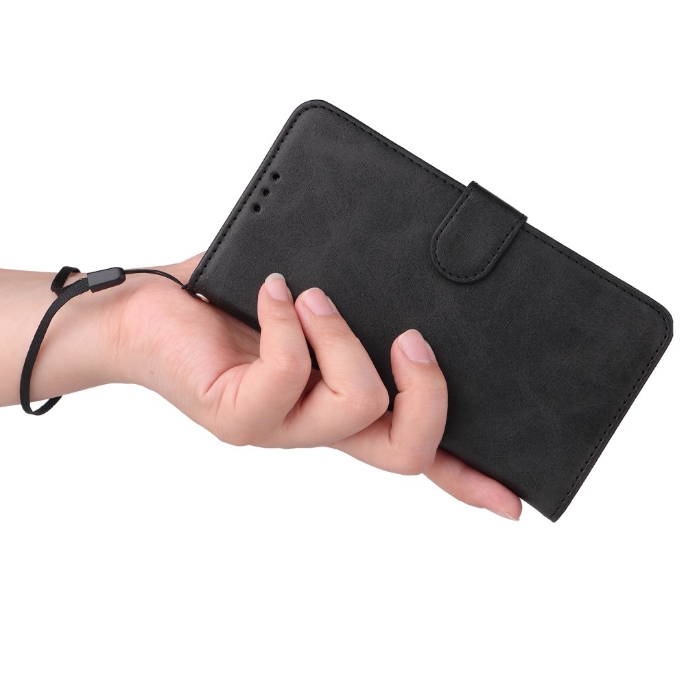 Compatible with Samsung A55 5G Wallet Case PU Leather Black with Card Slots Samsung - Image 7