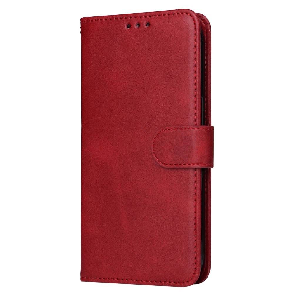 Compatible with Samsung A55 5G PU Leather Wallet Case Samsung, Red - Image 8
