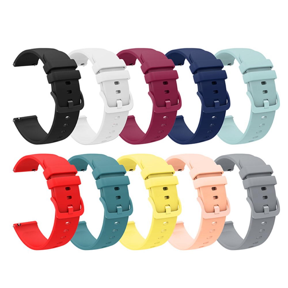 Silicone Strap for Amazfit GTR 2 2e Compatible with Amazfit Multiple Colors White - Image 1