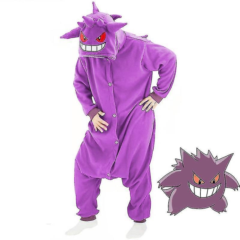 Gengar Halloween Christmas Onesie Pajamas Costume for Men Women - Kigurumi - Image 1
