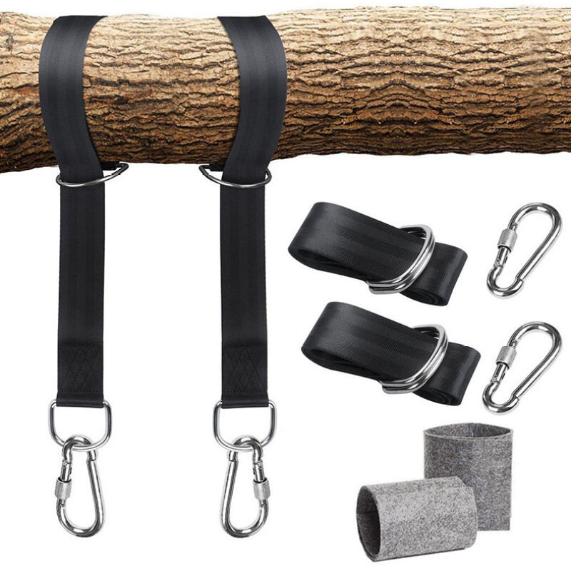 Swing Bracket Hammock Attachment Set for Hanging Chair Oral-B Philips Samsung Max 200Compatible with kg Tear-Resistant Polyester with 2 Protective Pads - Image 2