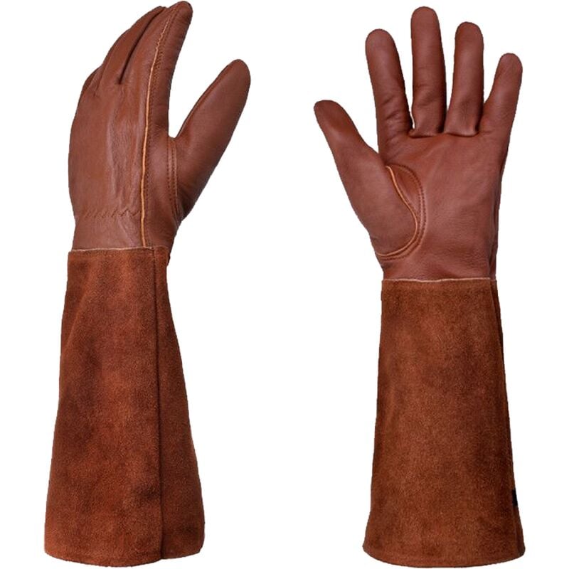 Thorn-proof gardening gloves for women, long gardening gloves, rose pruning gloves for women - Image 1