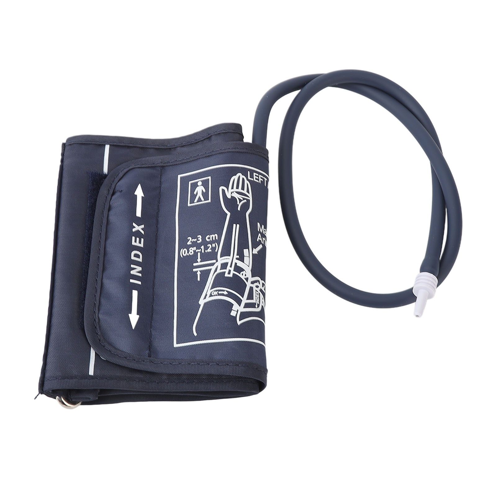 Blood Pressure Cuff Arm Replacement Cuff Attachment with Connector for Children 17cm-22cm Adjustable 0.6 - Image 5