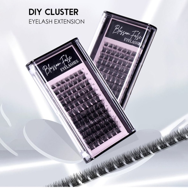 DIY Eyelash Extension Individual Cluster False Eyelashes - Image 5
