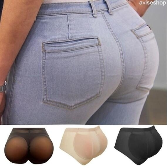 Silicone Buttock Enhancer Hip Lift Panty Black Size M - Image 7