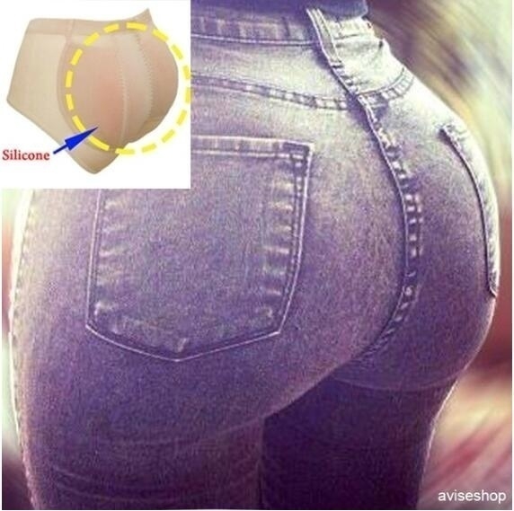 Silicone Buttock Enhancer Hip Lift Panty Black Size M - Image 8