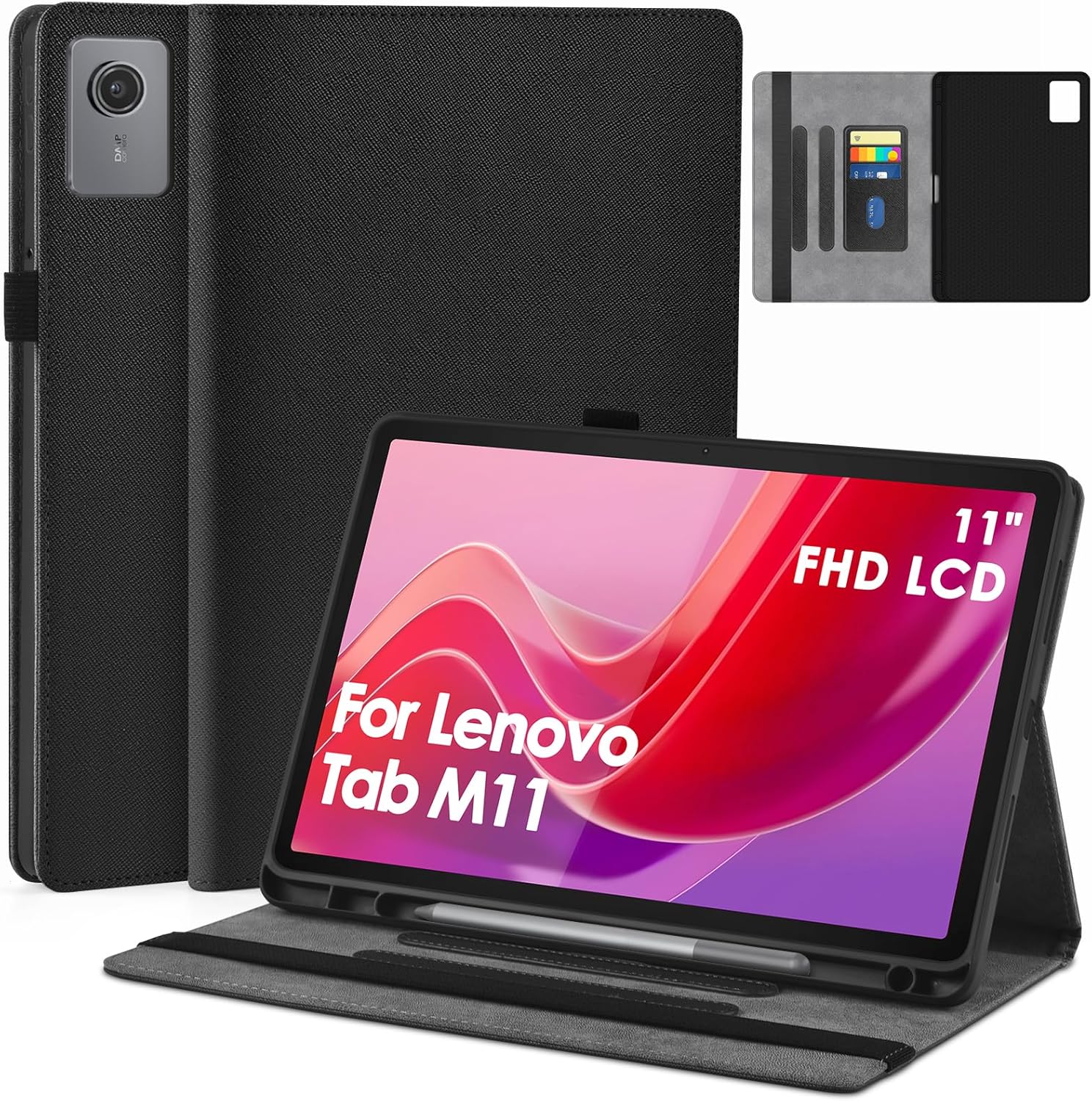 Lenovo Tab M11 Case Black KATUMO Compatible - Image 1
