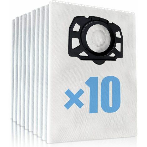 10 pcs vacuum cleaner bags for Karcher WD4 WD5 WD6 Karcher bag MV4, MV5 and MV6 vacuum cleaner bags for Karcher - Image 1