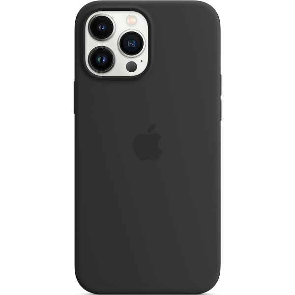 Compatible with Apple iPhone 13 Pro Max Case with MagSafe, Midnight, Silicone Case - Image 1