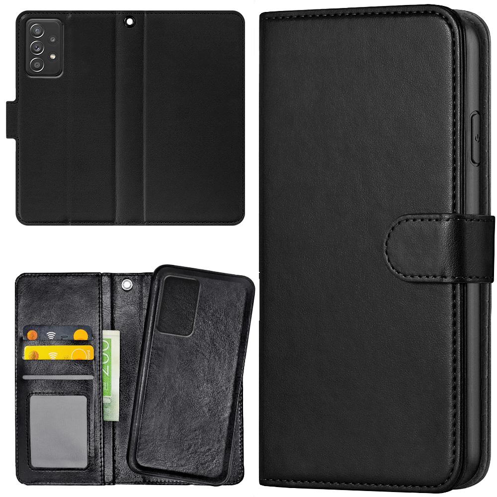 Compatible with Samsung Galaxy A52 A52s 5G Wallet Case Black Multicolor Protective Cover Samsung - Image 1