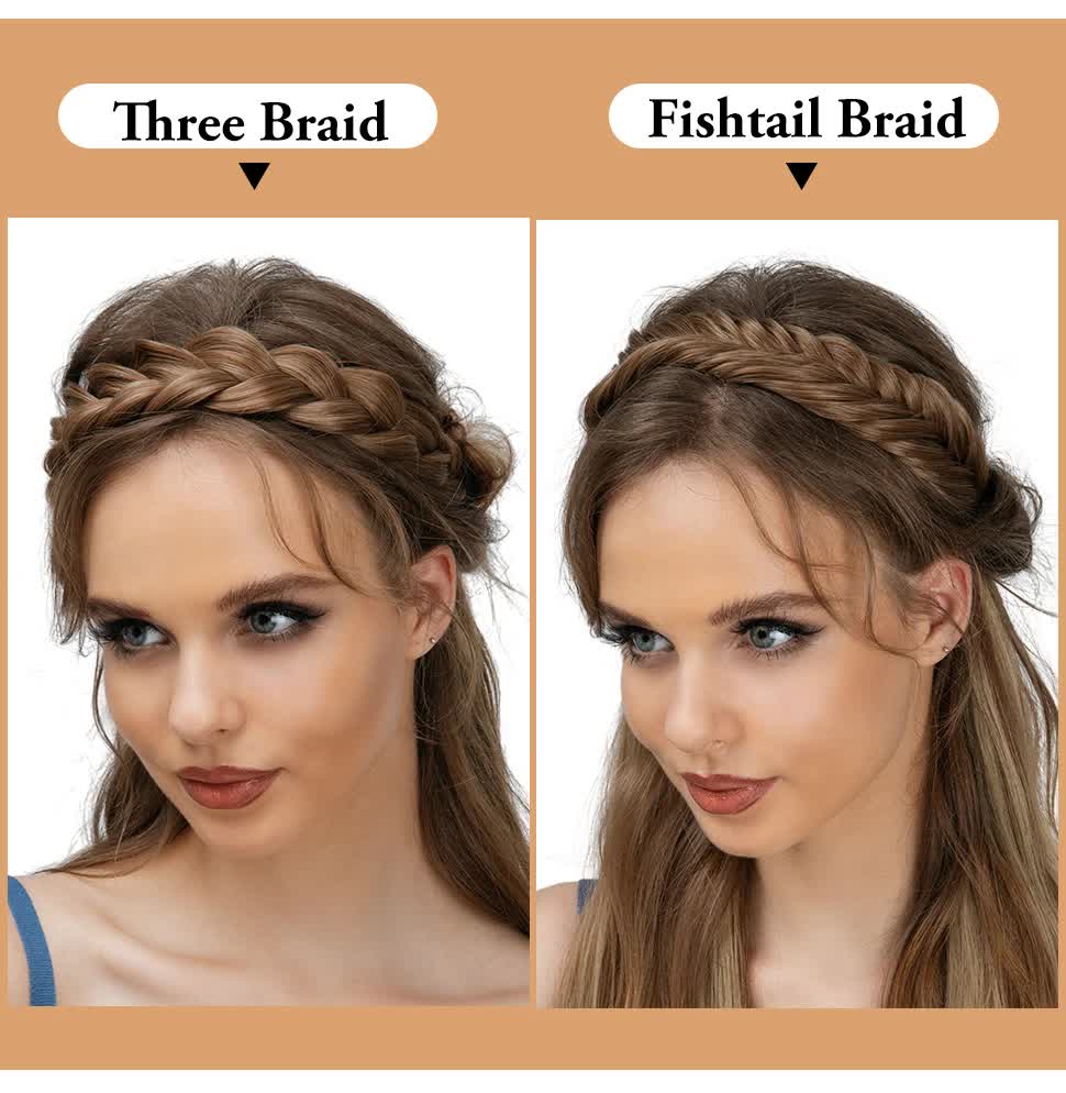 1pc Synthetic Braiding Hair with Adjustable Belt Braided Bohemian Style Women Hairstyle 10 10 Athree strand braid - Image 7