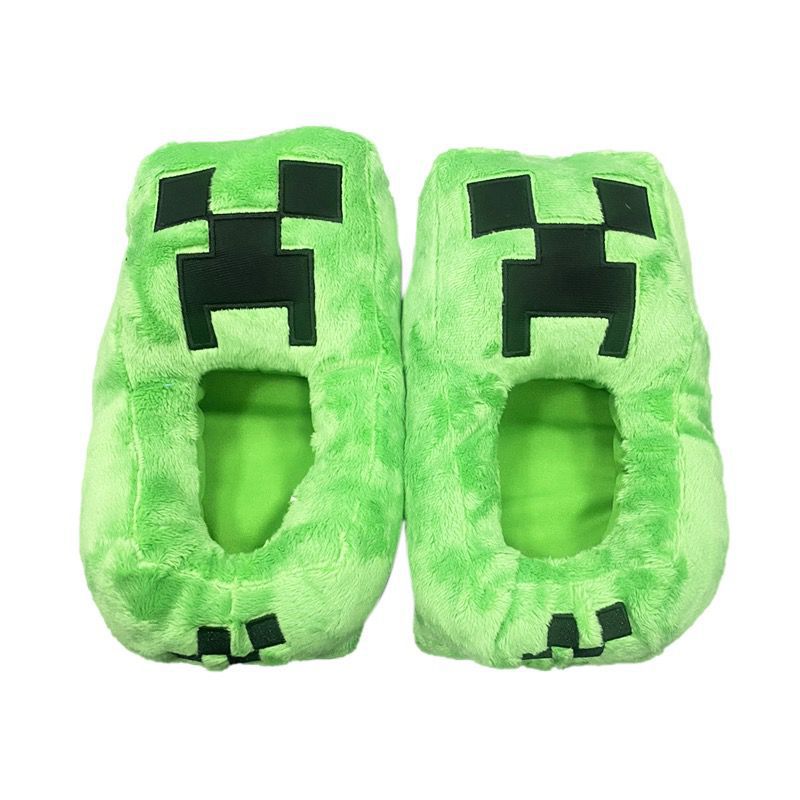 Minecraft Slippers Green Sizes 20-36 - Image 3