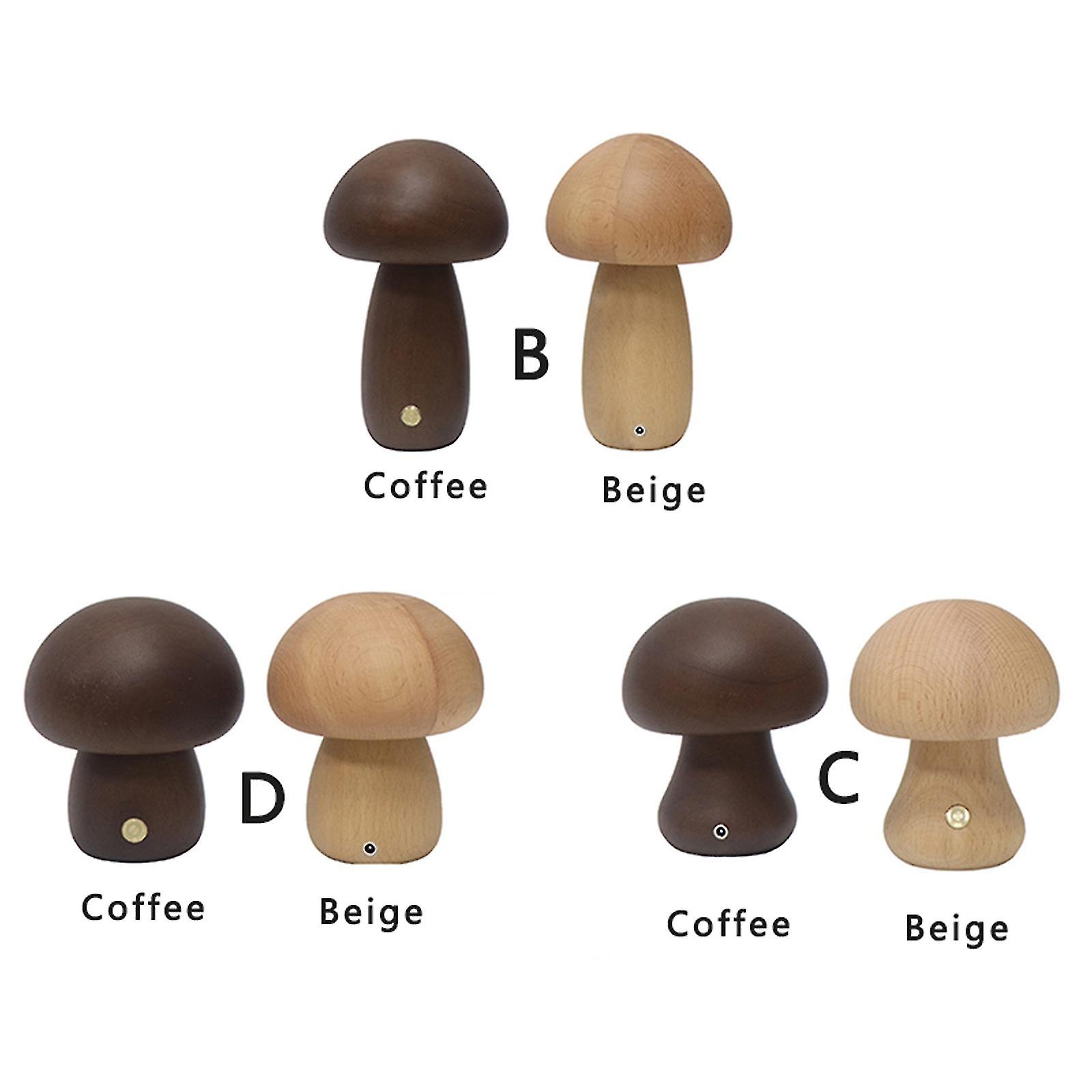 Mushroom Lamp with Remote Control Night Light for Bedroom Indoor Outdoor Table Desk USB Rechargeable - Image 2
