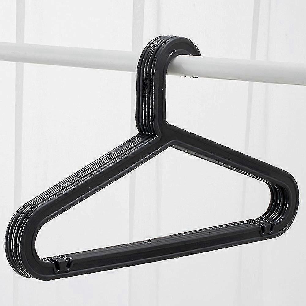 10-pack Standard PP Hanger Lightweight Shirt Hanger For Everyday Use White - Image 3