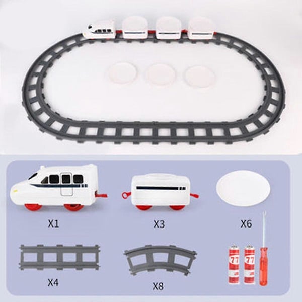 Rotating Sushi Toy Train Set DIY Kids Food Family Party - Image 2