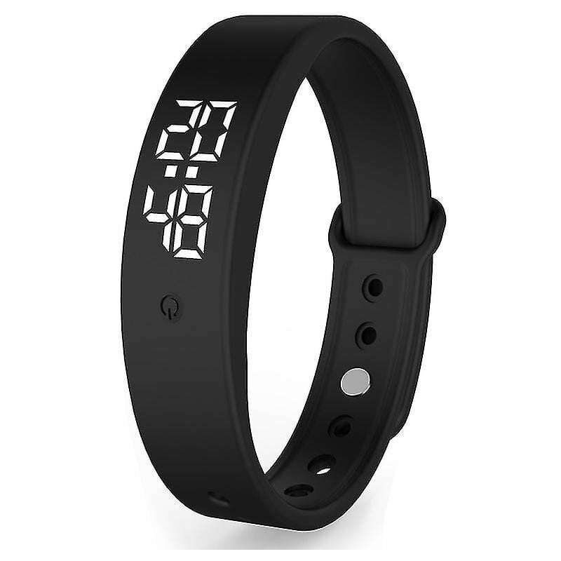 Pivotell Vibratime Vibrating Alarm Watch with 10 Daily Alarms Black - Image 1