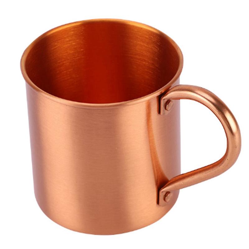 Sports Products Straight Cup Handle Cocktail Cup Pure Copper Mug - Image 1