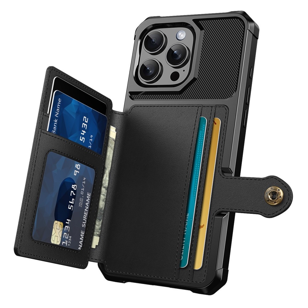 iPhone 16 Pro Case with Card Slot Black 82 - Image 7