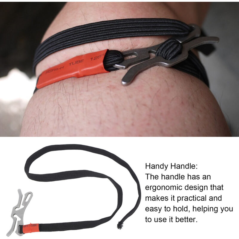 DUBUNS Clip-on Tourniquet, 2 Pack Expandable for Rapid Hemostasis Compatible with One-Handed Operation for Indoor Outdoor Activities - Image 3
