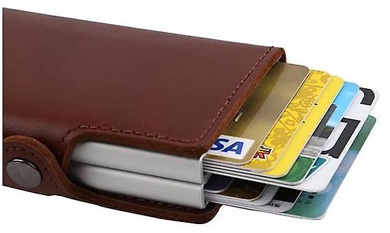 Double Anti-theft Wallet RFID-NFC Secure POP UP Card Holder - Image 1