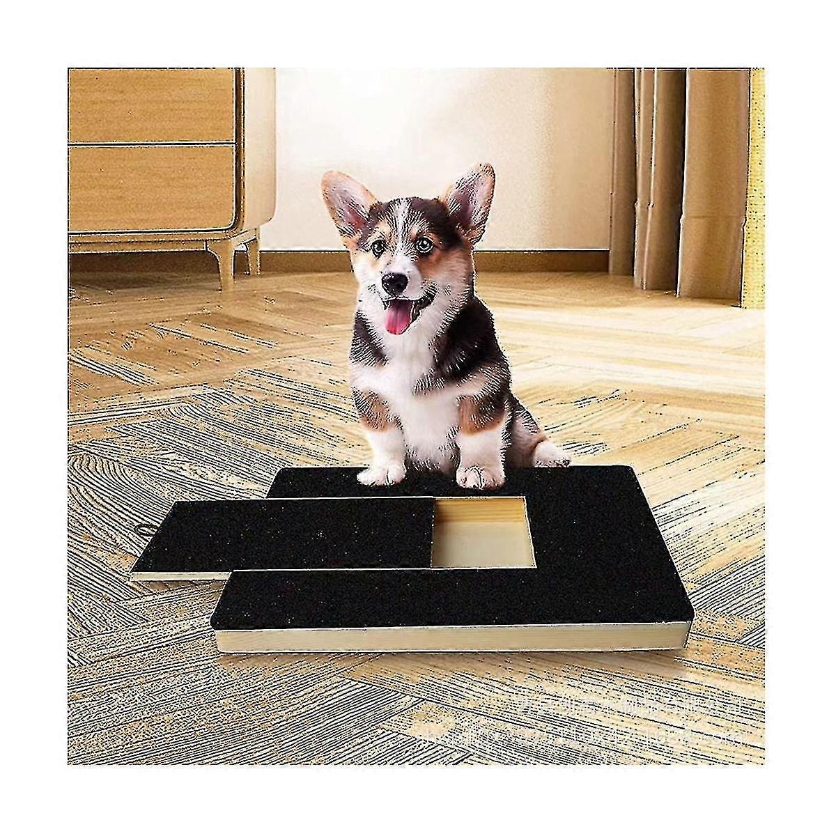 Dog Claw Training Board - File Trimmer Board, Trimming Board, Scratching Box, Sandpaper, Filing, Scraping - Image 2
