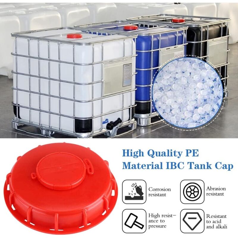 IBC Tank Lid 163mm Ventilated Compatible with 1000L IBC Water Container - Image 2