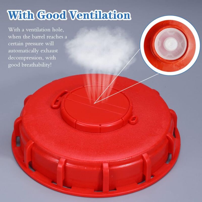 IBC Tank Lid 163mm Ventilated Compatible with 1000L IBC Water Container - Image 3