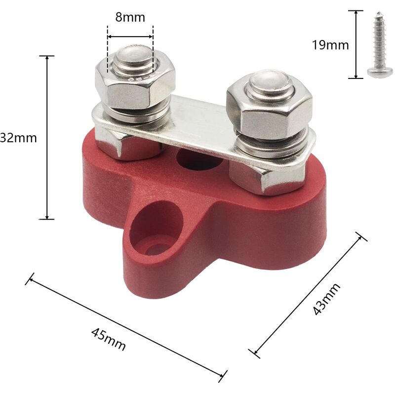 Heavy Duty M8 Dual Pins 5/16\ - Image 3