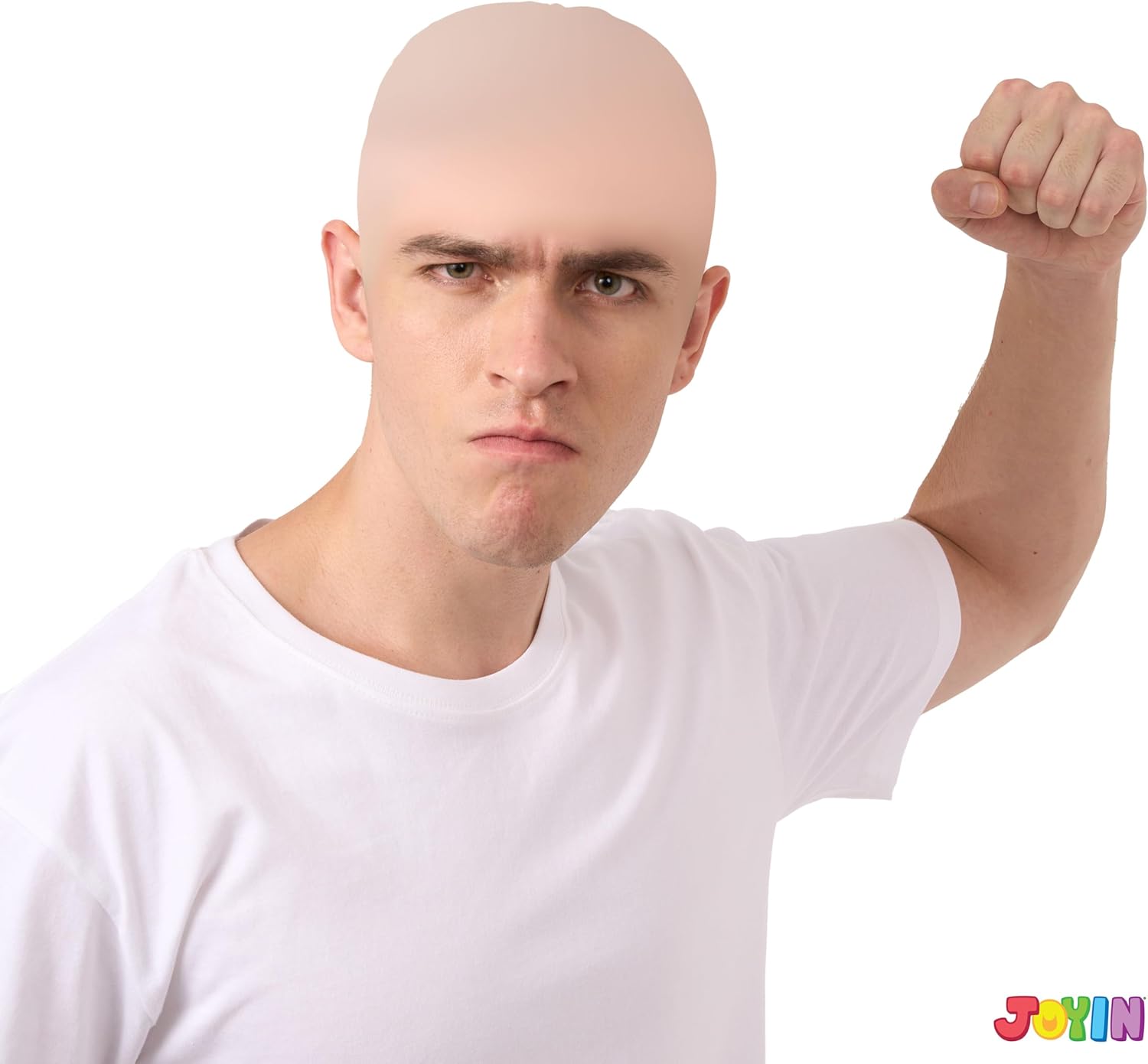 Halloween Bald Wig Latex Bald Wig For Men Women Halloween Costumes, Bald Wig Hat For Adults Costume Halloween Makeup Costume Accessories - Image 6