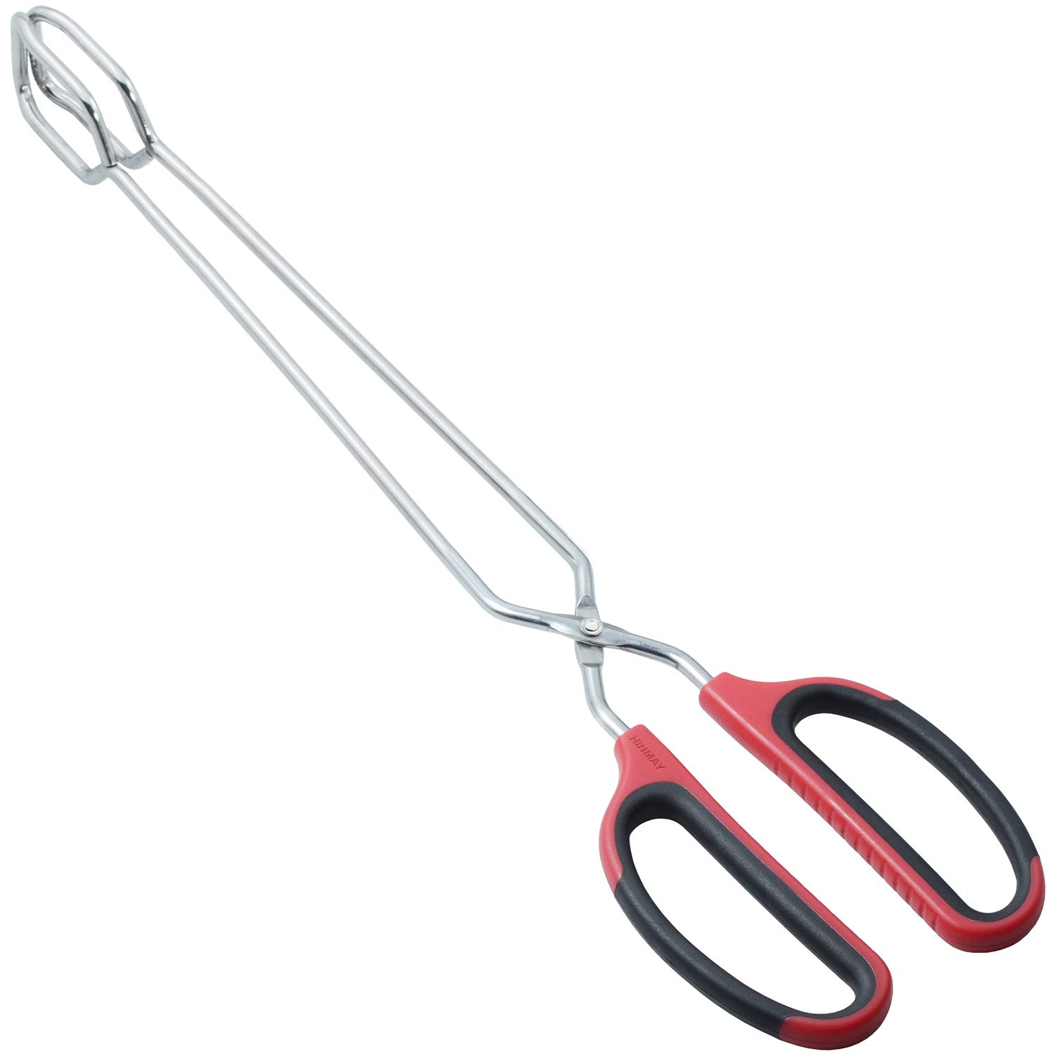 PROFESSIONAL QUALITY DURABLE STAINLESS STEEL Extra Long Scissor Tongs Stainless Steel Barbecue Grill Tongs - Image 1