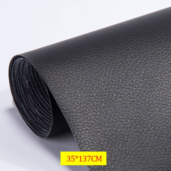 Leather Repair Patch Self-Adhesive Sofa Fix Red 35x137cm - Image 2