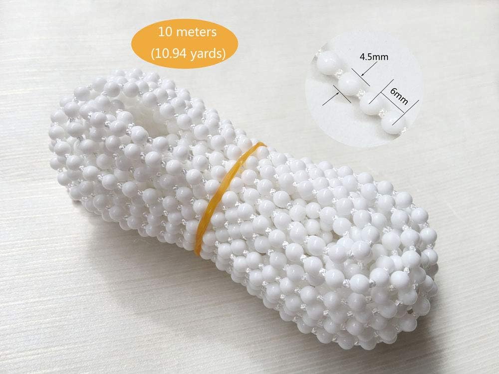 Roller Blind Bead Chain 10 Meters with 10 Connectors - Image 2