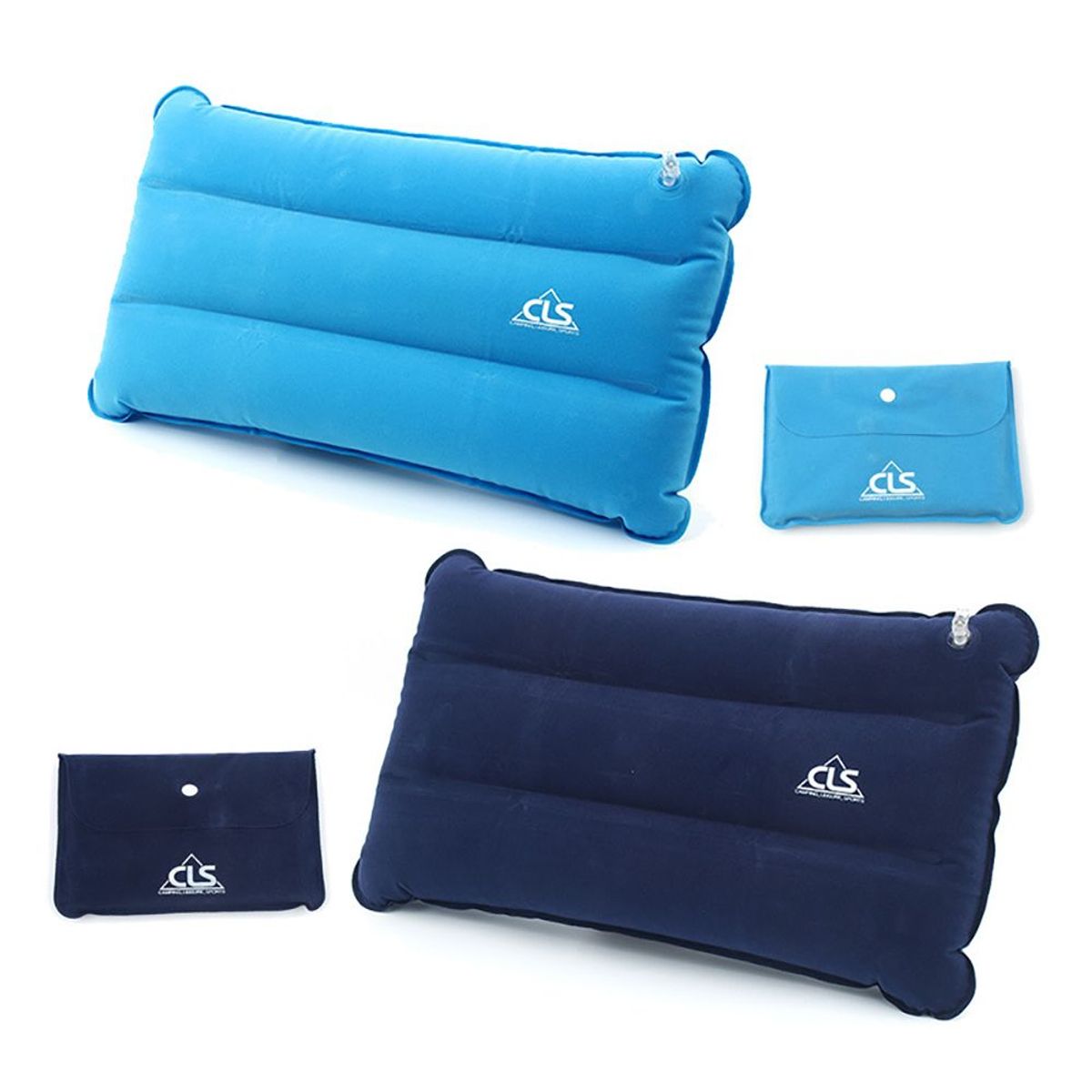 Inflatable pillow, 2-pack, camping pillow, travel pillow, lightweight pillow - Image 1