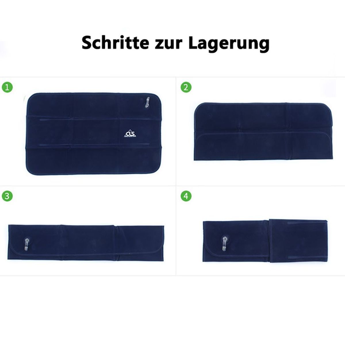 Inflatable pillow, 2-pack, camping pillow, travel pillow, lightweight pillow - Image 4