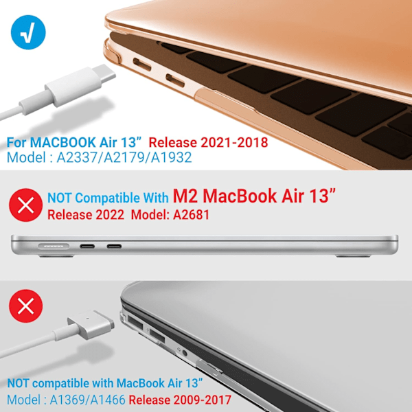 Compatible with Apple MacBook Air 13 Replacement Battery, High Capacity, Long Lasting Power A1466 - Image 5