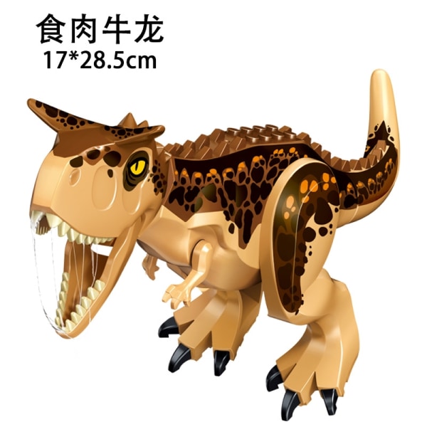 Dinosaur Figures, Indominus T Rex Blocks, Large Dinosaur Blocks, Kids Birthday PartyHH - Image 1