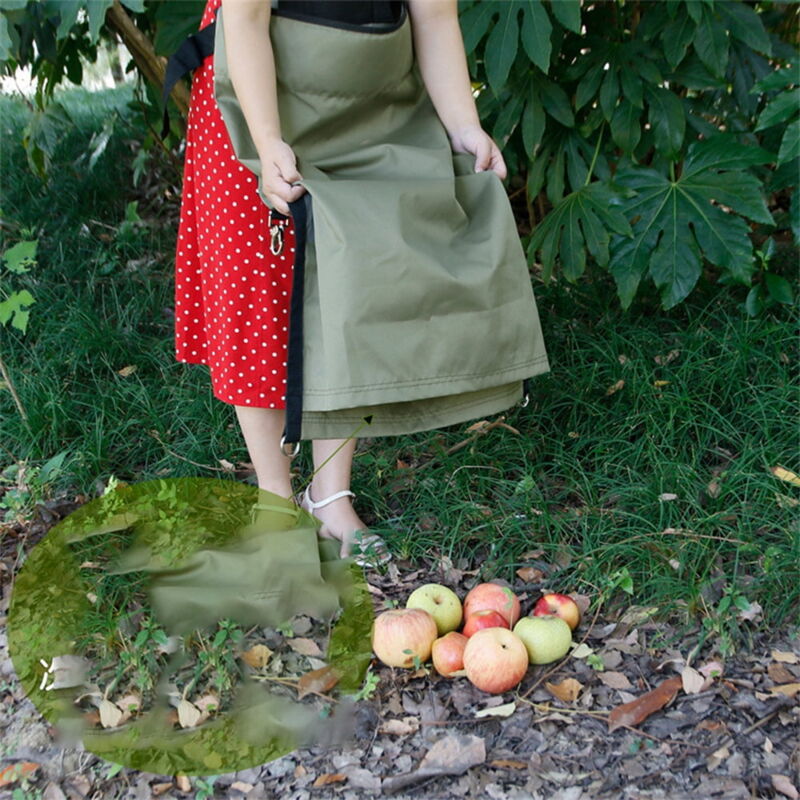 Fruit Collection Bag with Storage Pocket - Durable Compatible with Apple Picking Bag for Orchard, Farm and Garden - Image 3
